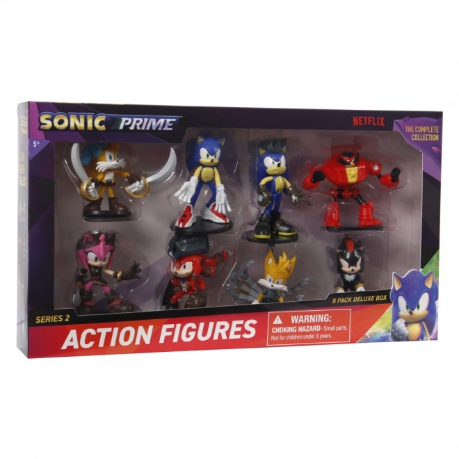 Sonic Aktionsfiguren – 8er Deluxe Box