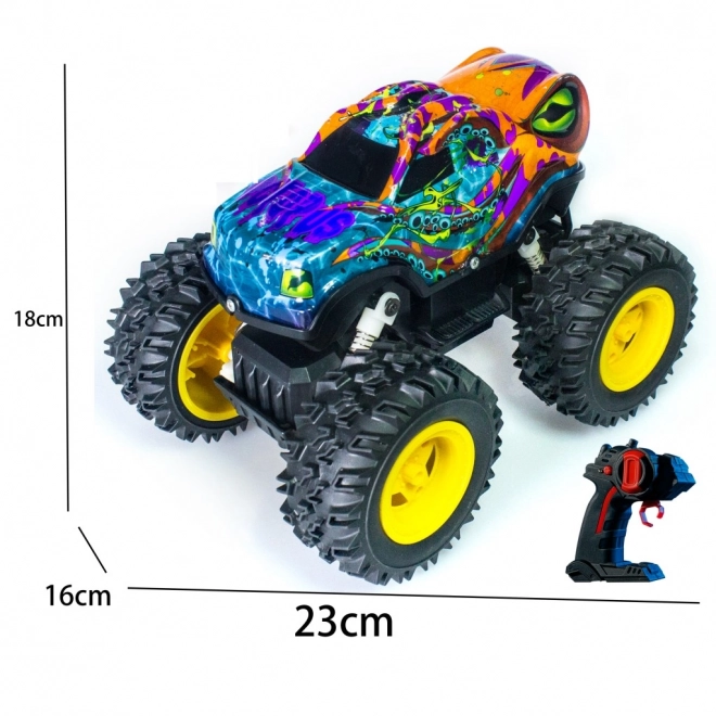 RC Monsterauto mit LED-Beleuchtung