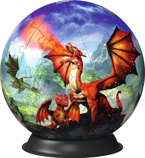 Ravensburger 3D Puzzleball Mystischer Drachen 73 Teile