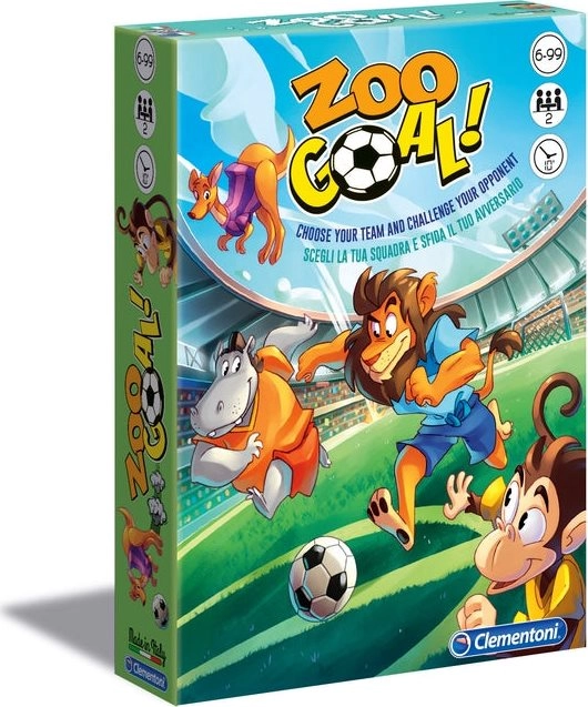Unterhaltsamer Fußball mit Tieren für 2 Spieler