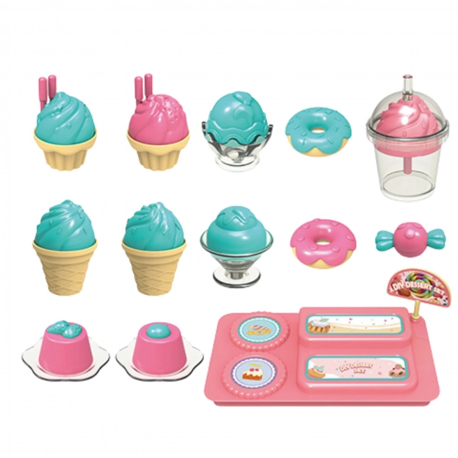 Woopie Eisdiele 2-in-1 Koffer Set