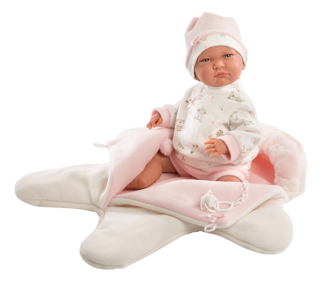 Wendbarer Sternen-Overall aus Fleece