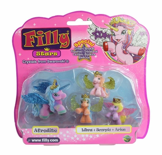 Filly Stars Familie Figuren Set mit 1+3 Pferdchen