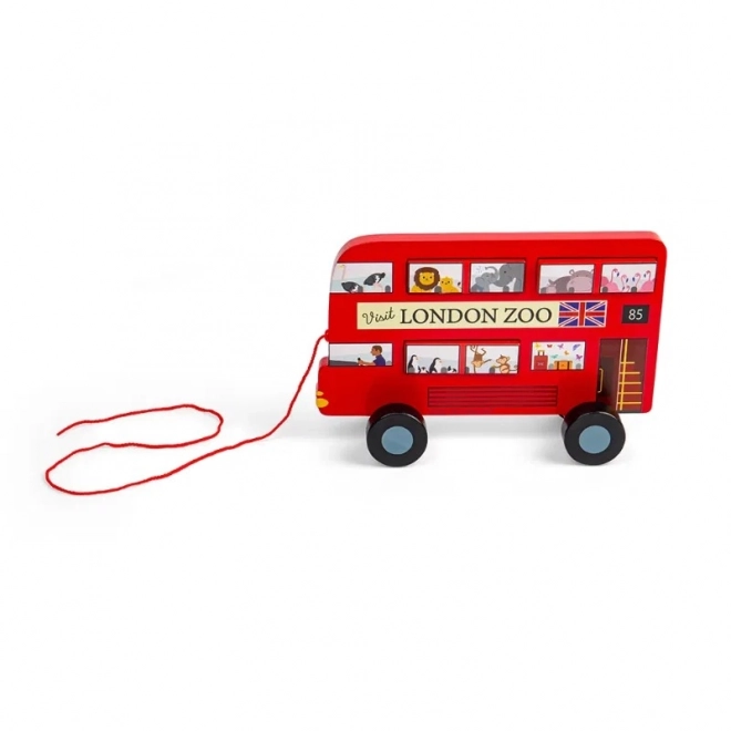 Bigjigs Spielzeug Ziehspielzeug Londoner Bus