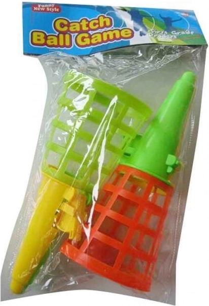 Spiel Catch Ball mit Abschusskegeln