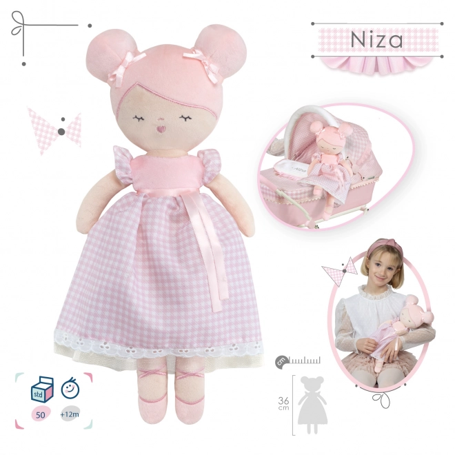 Weiche Puppe Niza 36 cm