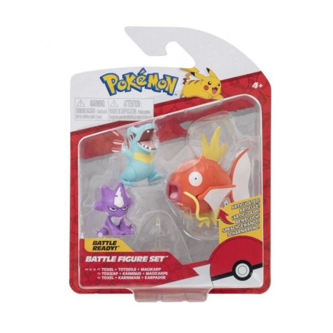 Pokémon Sammlerfiguren - 3er Set