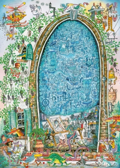 Heye Puzzle Korky Paul 1000 Teile