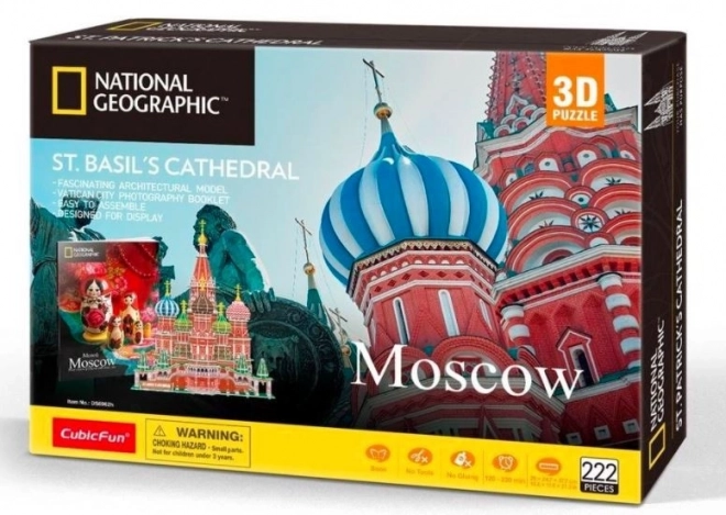 3D Puzzle National Geographic St. Basilius Kathedrale