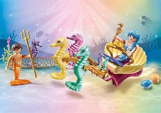 Playmobil Princess Magic Meerjungfrauen mit Seepferdchenkutsche