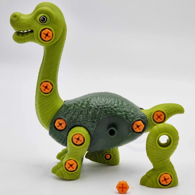 Zusammenbaubarer Dinosaurier WOOPIE mit Bohrer