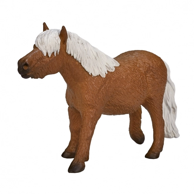 Realistische Shetland Pony Figur