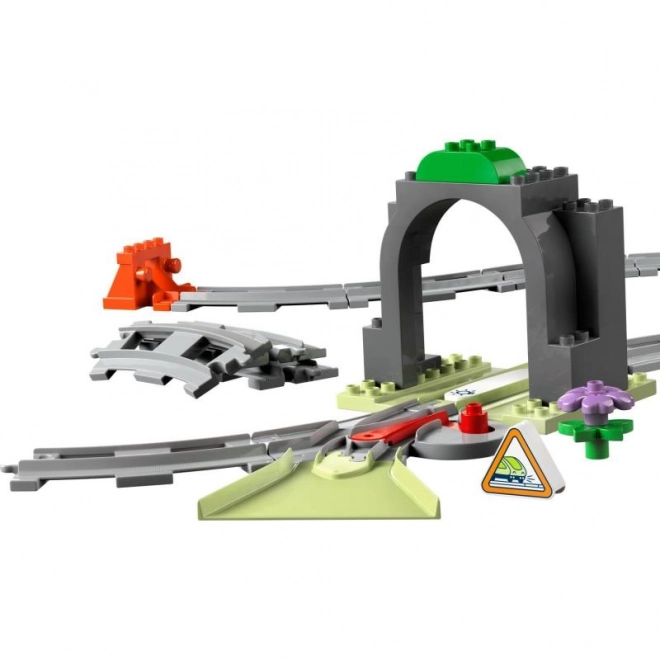 Lego Duplo Tunnel und Schienen Erweiterungsset