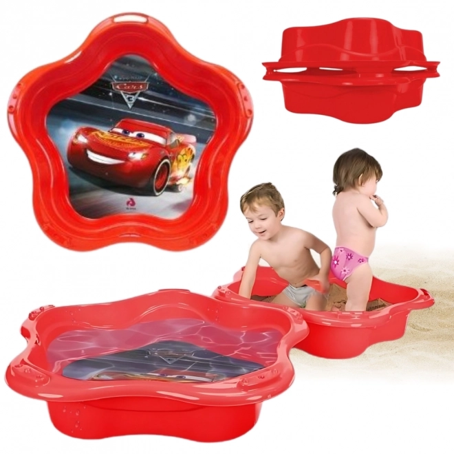 Piaskasten poolscherben 4 in 1 cars/auta
