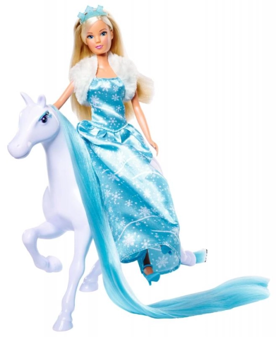 Steffi Puppe als Eisprinzessin