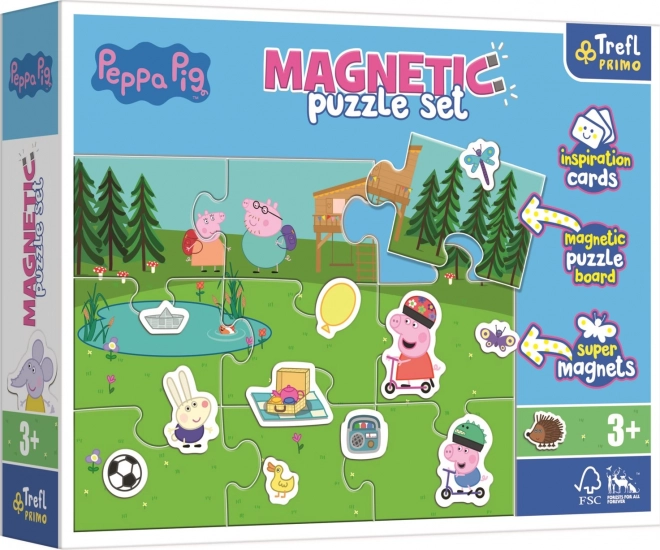 Magnetische Puzzleset Peppa Wutz