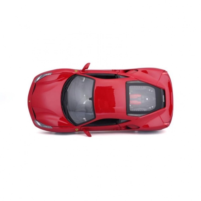 Bburago Ferrari 488 GTB Modellauto Rot