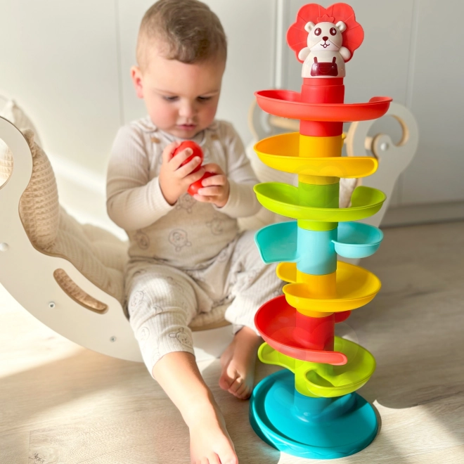 Woopie Kinder-Spielbahn für bunte Kugeln