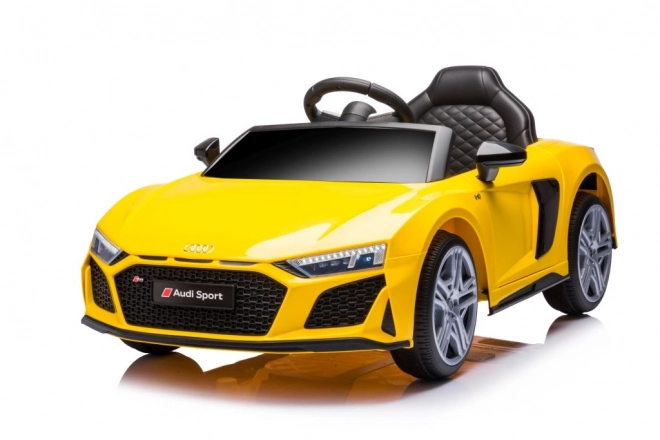 Elektrisches Kinderauto Audi R8 Gelb