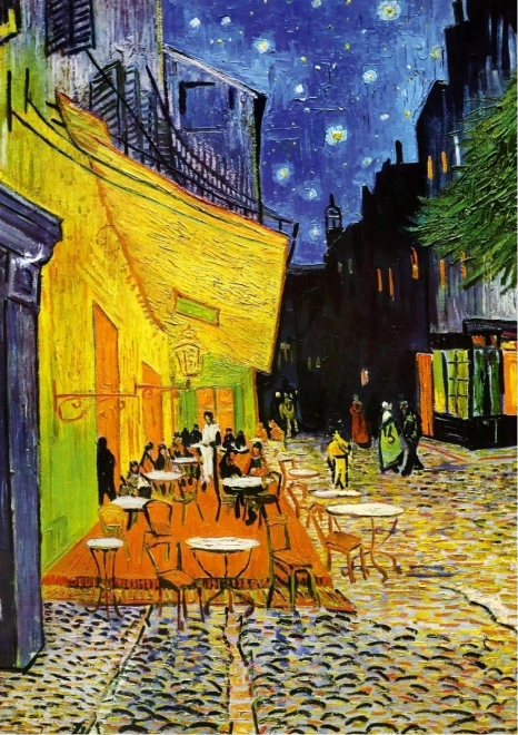 Puzzle Museum Serie: Terrasse eines Nachtcafés