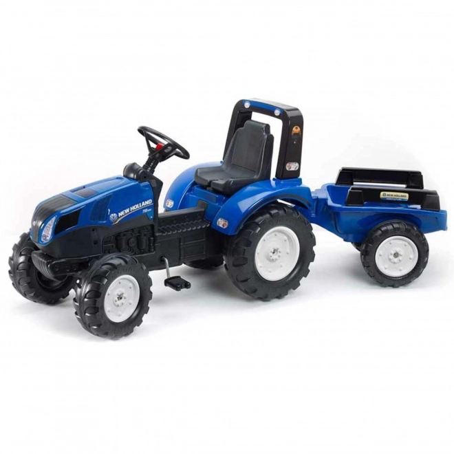 Trettraktor mit Anhänger New Holland für Kinder ab 3 Jahren
