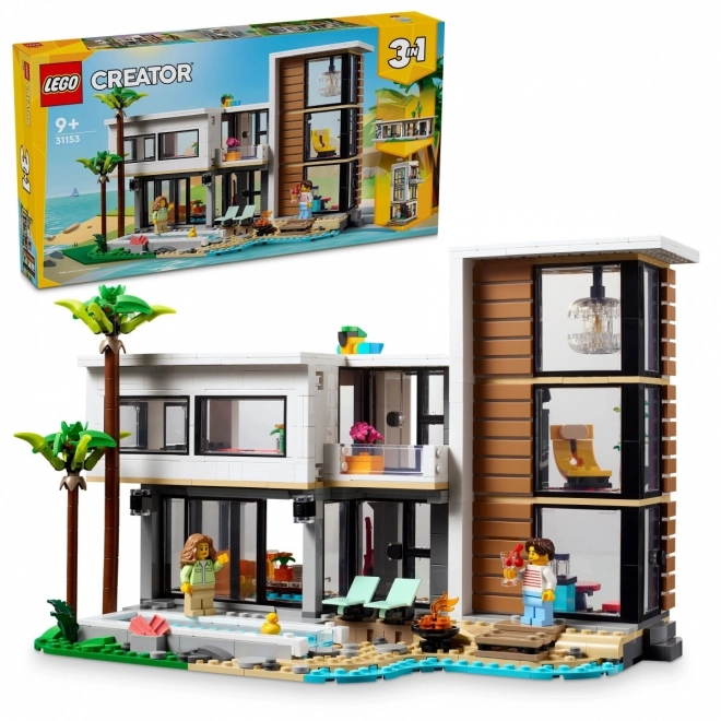 Moderner LEGO Creator Bausatz