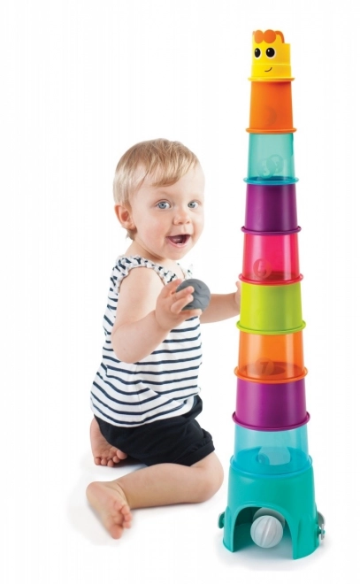 Bunte Giraffenturm XL von B-Kids