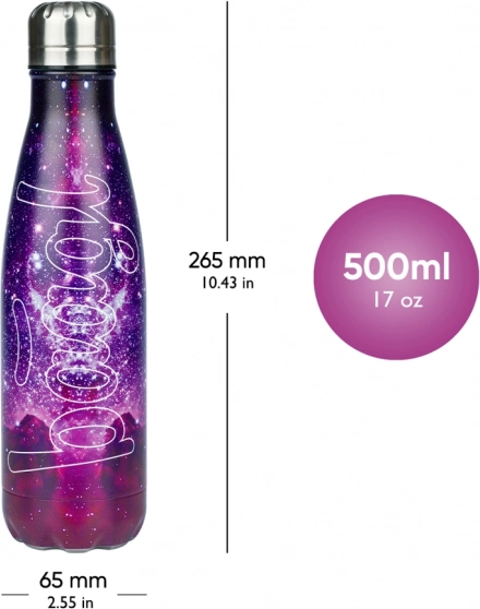Thermoflasche mit Metallverschluss Galaxy 500 ml