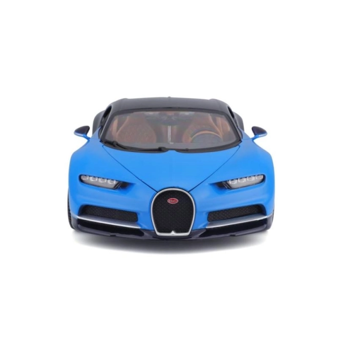 Bburago Bugatti Chiron Modellauto Blau/Blau