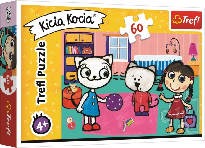 Puzzle Kicia Kocia und Freunde 60 Teile