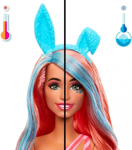 Magische Look-Verwandlung im Wasser