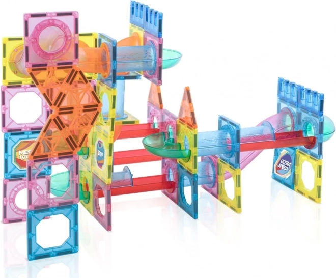 Magnetische Bauspiel MOXY Magnetiles 96 Teile