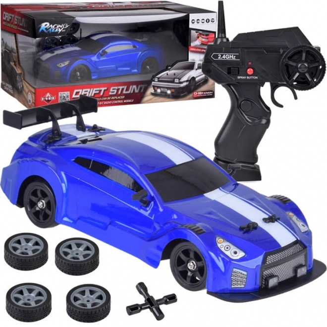 Ferngesteuertes RC Driftauto 4x4 mit Raucheffekt und LED Beleuchtung