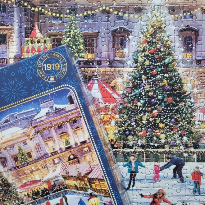 Puzzle Eislaufen bei Somerset House 1000 Teile