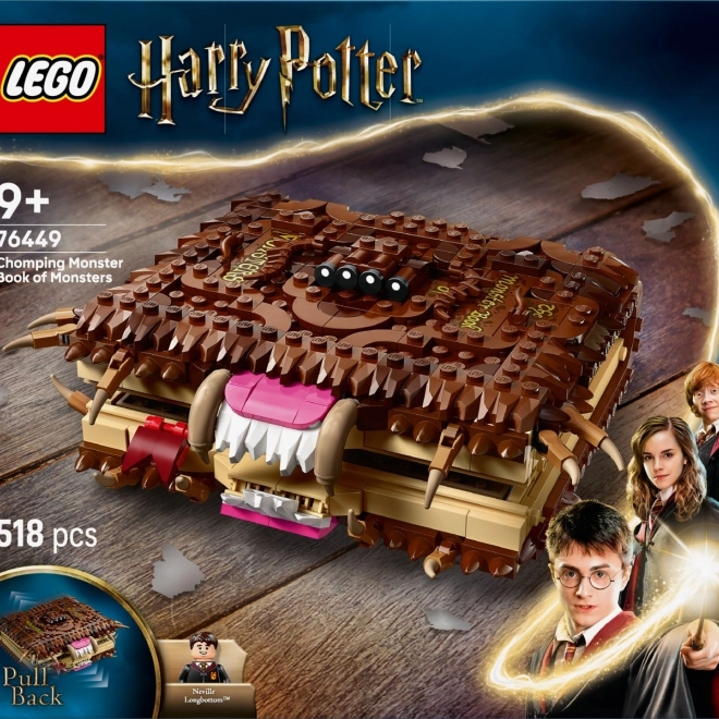 Buch der Monster mit LEGO Harry Potter Steinen