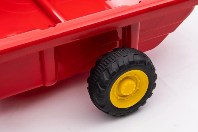 Pedaltraktor in Rot für Kinder