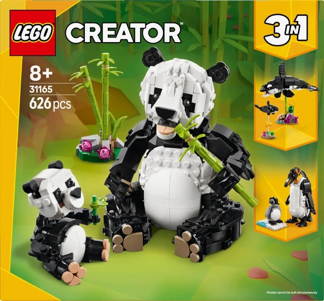 Lego Creator Wilde Tiere: Pandafamilie