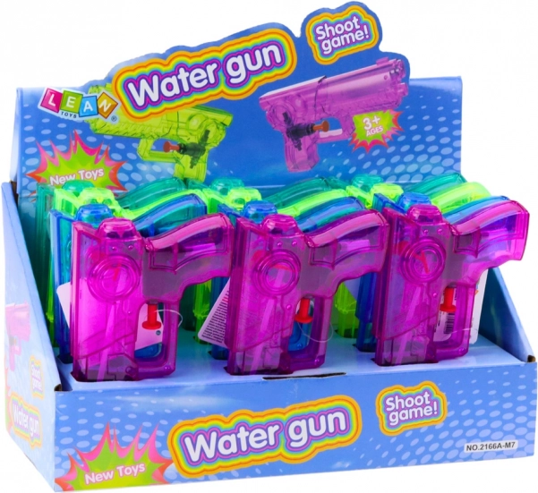 Kleine transparente Wasserpistole für Kinder