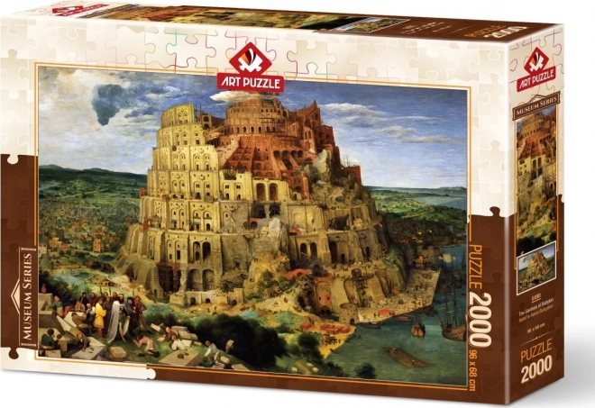 Babylonischer Turm Puzzle - Museum Serie 2000 Teile