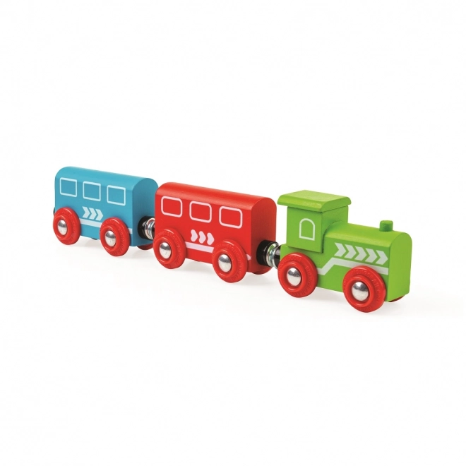 Bigjigs Rail Holz-Eisenbahn mit Landschaft 80-teilig