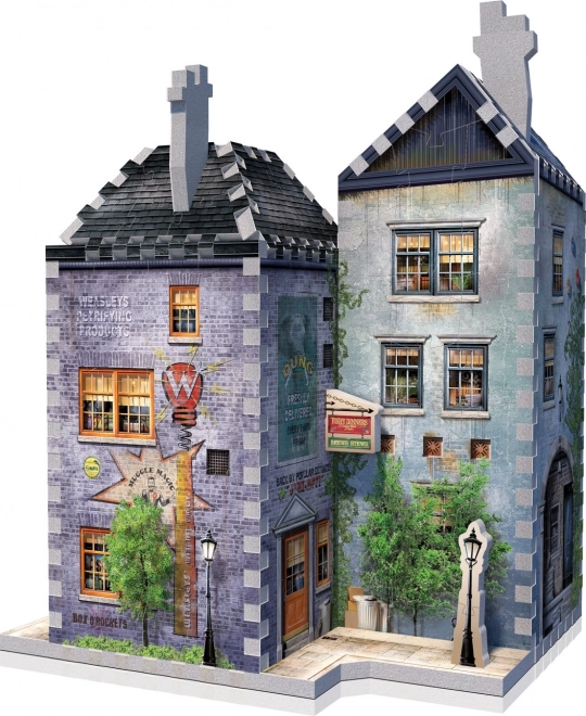 WREBBIT 3D-Puzzle Harry Potter: Weasleys Zauberscherze & Tagesprophet