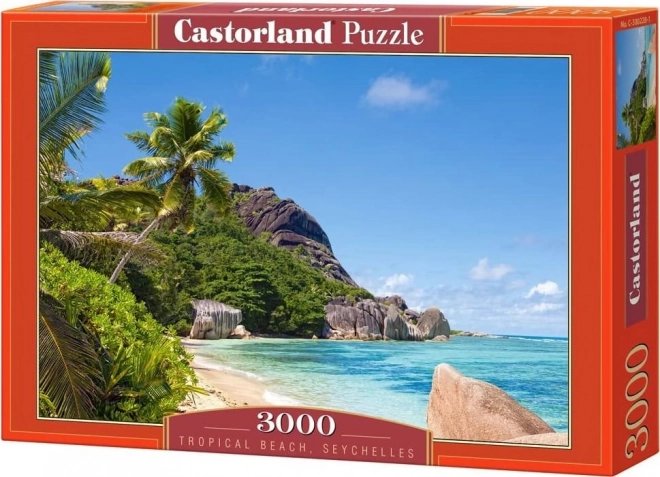 Puzzle Tropischer Strand Seychellen 3000 Teile