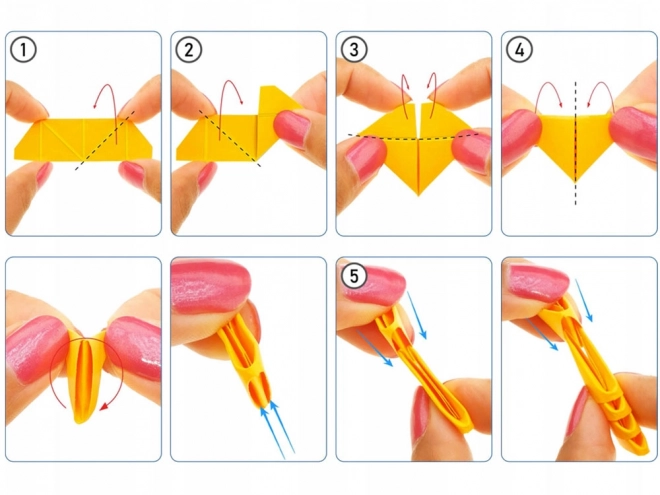 Kreatives Origami 3D Set Pfau