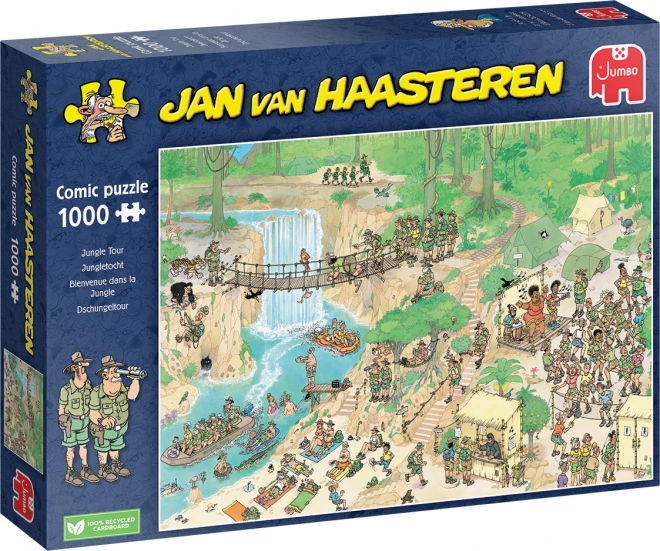 Jumbo Puzzle Jan Van Haasteren Dschungelabenteuer 1000 Teile