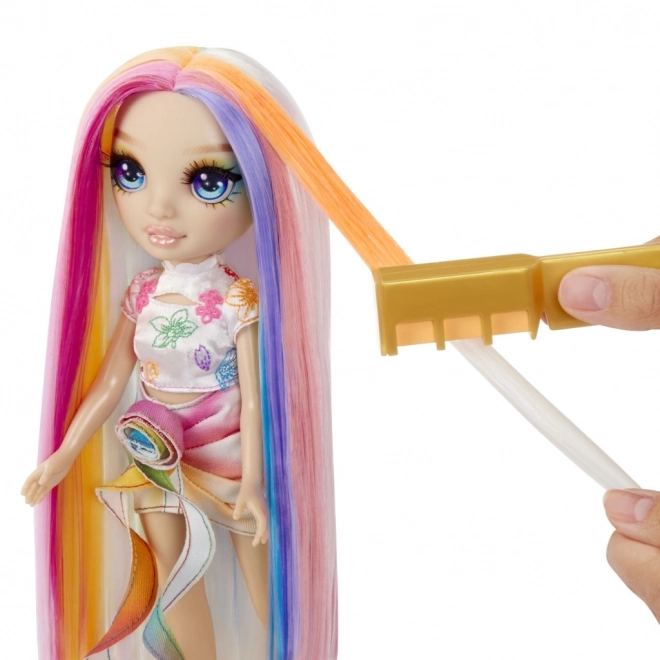 Rainbow High Puppe mit Haarkreide