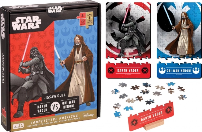 Puzzle-Duell STAR WARS: Darth Vader gegen Obi-Wan Kenobi