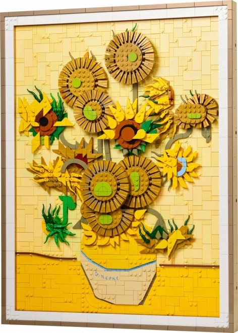 Lego Art Sonnenblumen von Vincent van Gogh