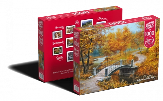 Puzzle Herbst im alten Park 1000 Teile