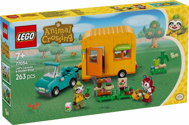 Leif und sein Wohnwagen und Gartenladen - LEGO Animal Crossing