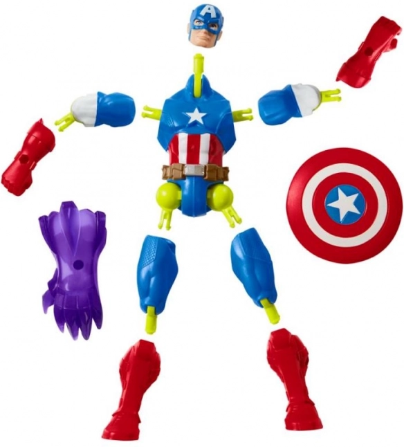 Avengers Mixmashers Captain America Figur